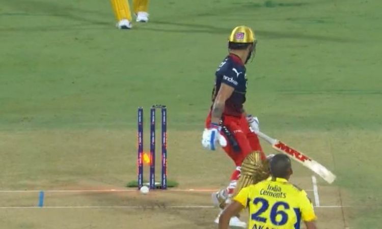 Cricket Image for VIDEO: बदकिस्मत रहे विराट कोहली, आकाश सिंह ने कुछ ऐसे किया आउट