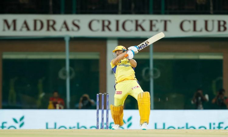Cricket Image for WATCH: 'Finisher' MS Dhoni Turns Back Clock With Consecutive Huge Sixes Against Ma