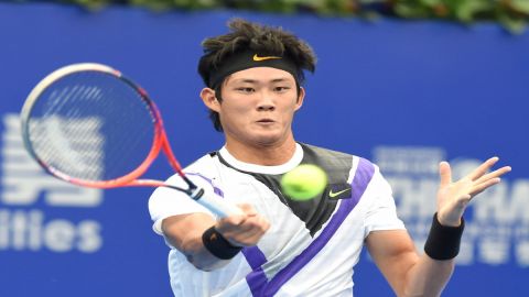 China's Zhang Zhizhen makes history reaching second round at French Open
