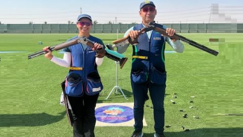 Cairo Shotgun World Cup: Miaraj Khan and Ganemat Sekhon strike gold
