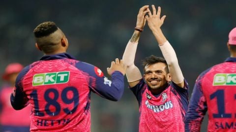 IPL 2023: Yuzvendra Chahal' 4 fer helps Rajasthan Royals restricted KKR by 149 runs!