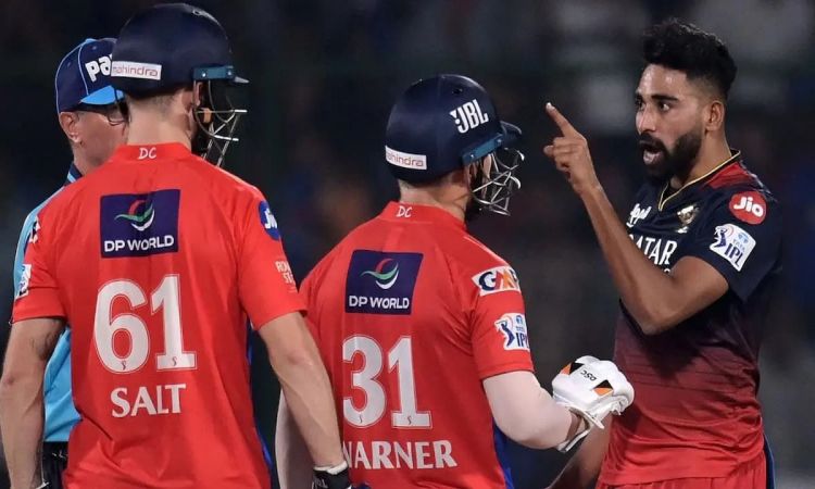 Cricket Image for Ipl 2023: Mohammed Siraj Gets Into Argument With Phil Salt