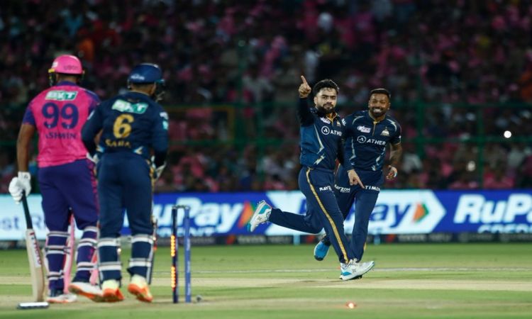 IPL 2023: राशिद की फिरकी में फंसे राजस्थान के बल्लेबाज, 118 रन पर सिमटी टीम