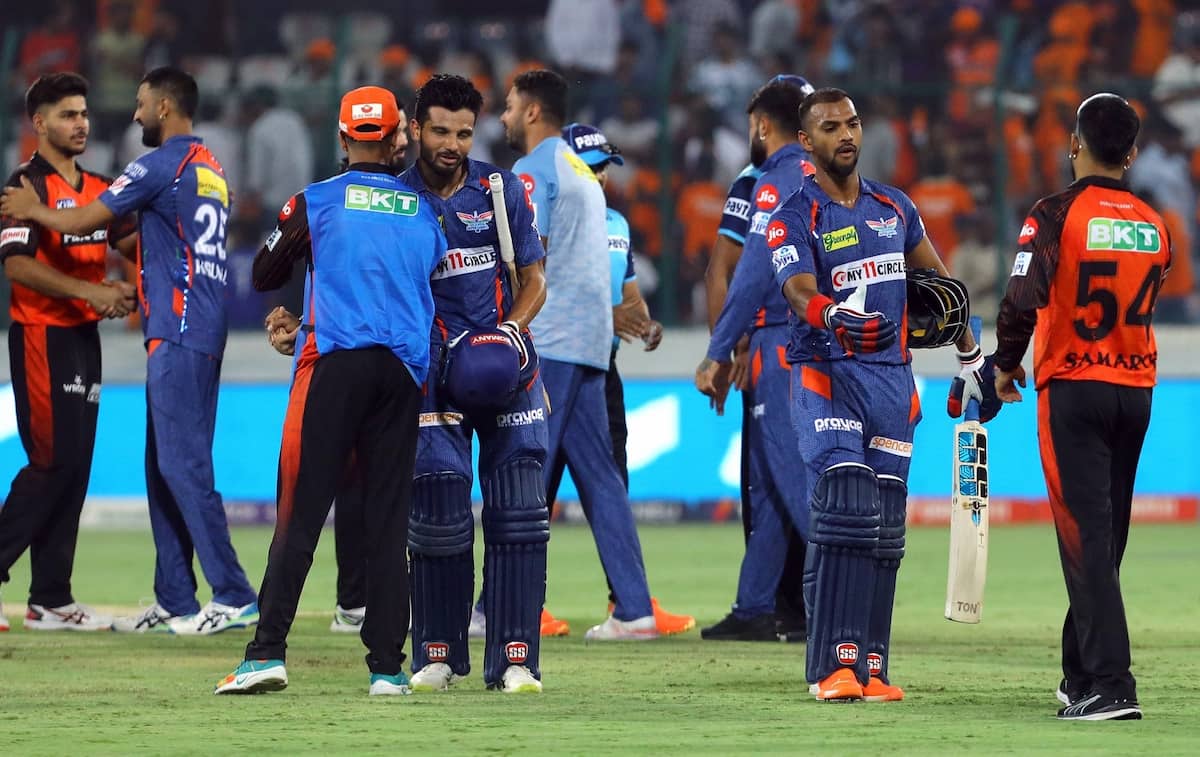 IPL 2023 Unruly Section Of Hyderabad Crowd Interrupts SRH-LSG Match After Umpiring Error