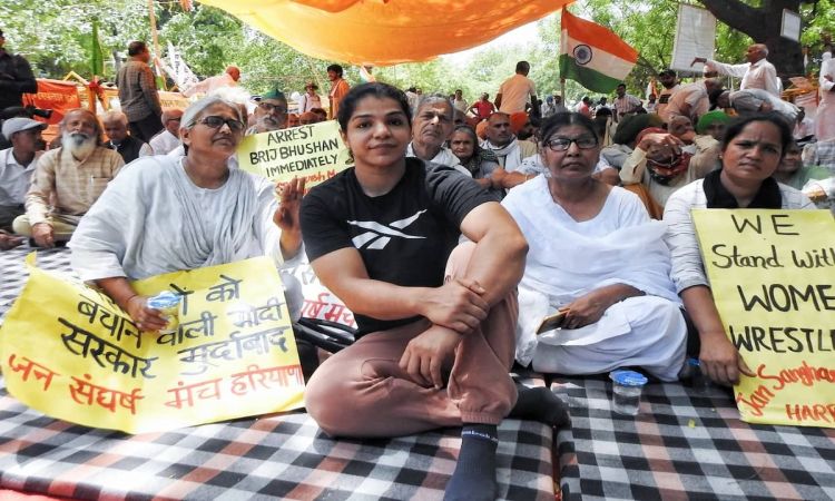 Sakshi Malik alleges: Protesting wrestlers were denied entry into Arun Jaitley Stadium