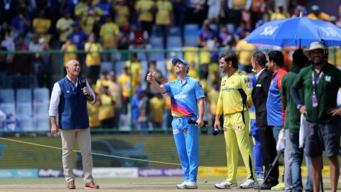 Chennai won the toss and elected to bat first