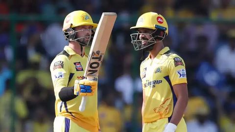 Devon Conway, Ruturaj Gaikwad's fifties help CSK post mammoth 223/3 against DC