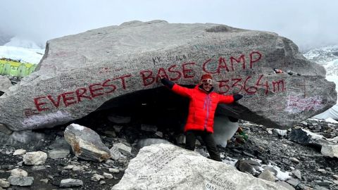 Actress Shwetaa Khanduri speaks about her trek to Mt Everest base camp