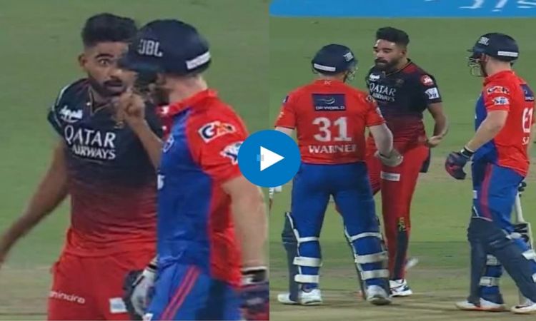 3 गेंद में 16 रन खाकर बौखलाए मोहम्मद सिराज,सॉल्ट के साथ हुई तीखी बहस, देखें VIDEO
