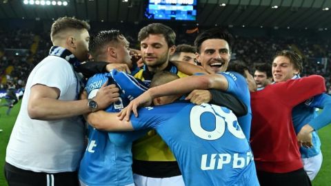 Serie A: Naples erupts in celebration of Napoli's first Scudetto since 1990