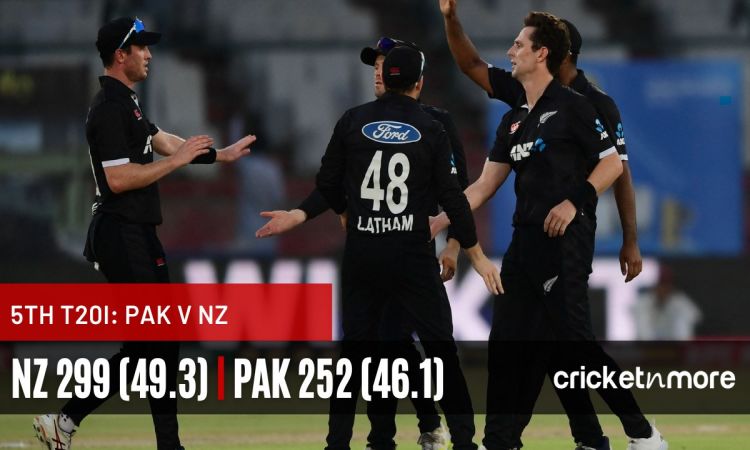 New Zealand vs Pakistan 5th ODI