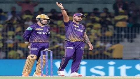 KKR captain Rana fined for slow over-rate vs CSK!