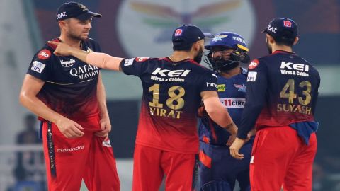 Cricket Image for 'That's a sweet win boys': Kohli applauds team as RCB's thrilling win in Lucknow s