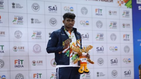 KIUG 2022: Vikkas emerges as the fastest male swimmer, Siva becomes double gold medallist