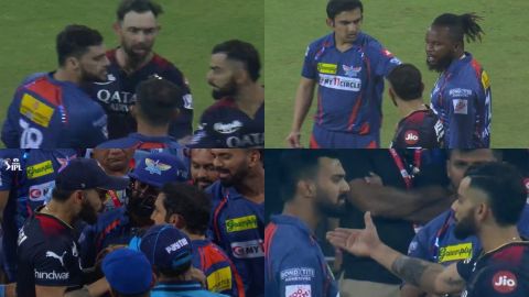 Virat Kohli and Gautam Gambhir in heated war of words after RCB beat LSG