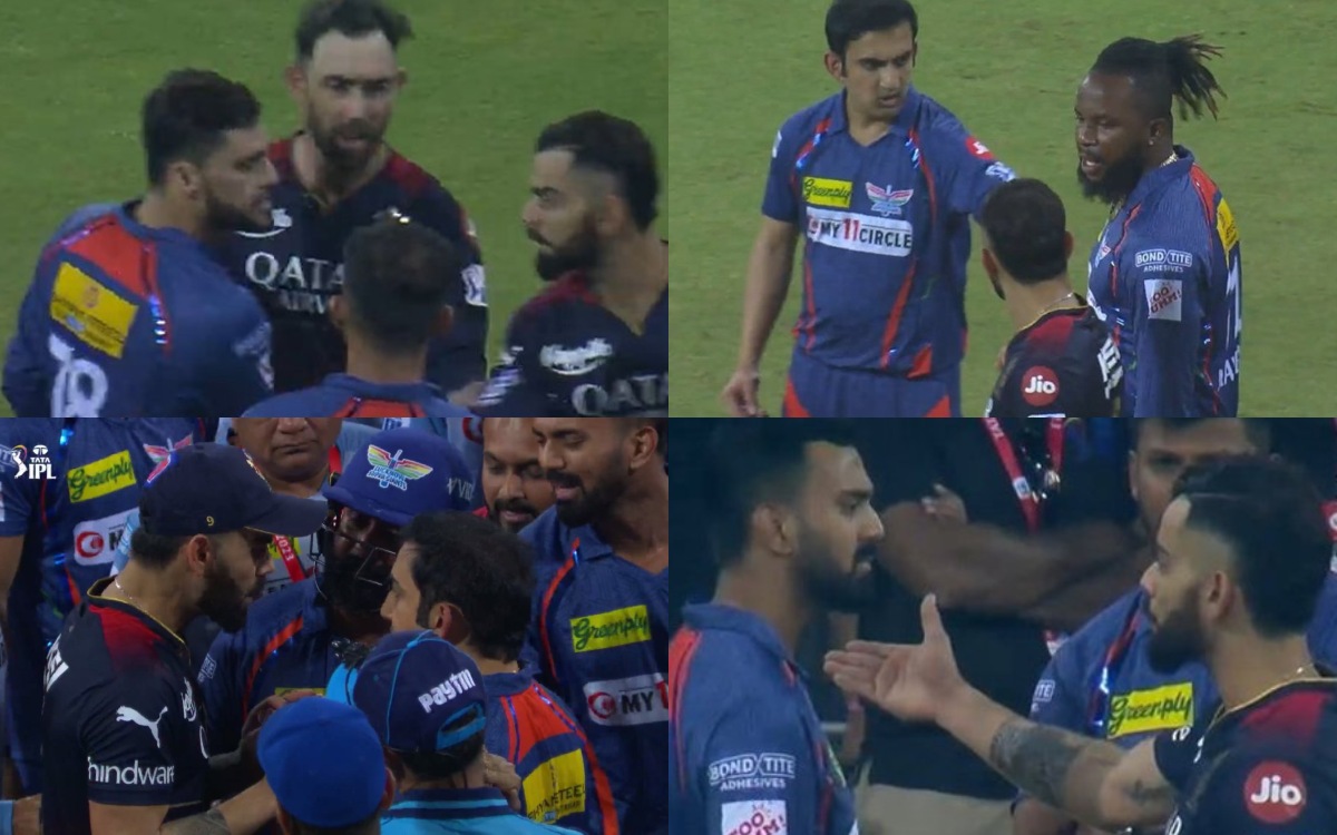 Virat Kohli And Gautam Gambhir In Heated Argument After Rcb V Lsg Game In Hindi