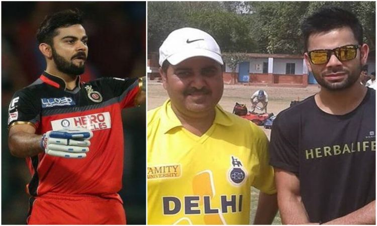 बचपन में सीनियर खिलाड़ियों के साथ प्रैक्टिस करते थे विराट कोहली, कोच ने सुनाई कहानी