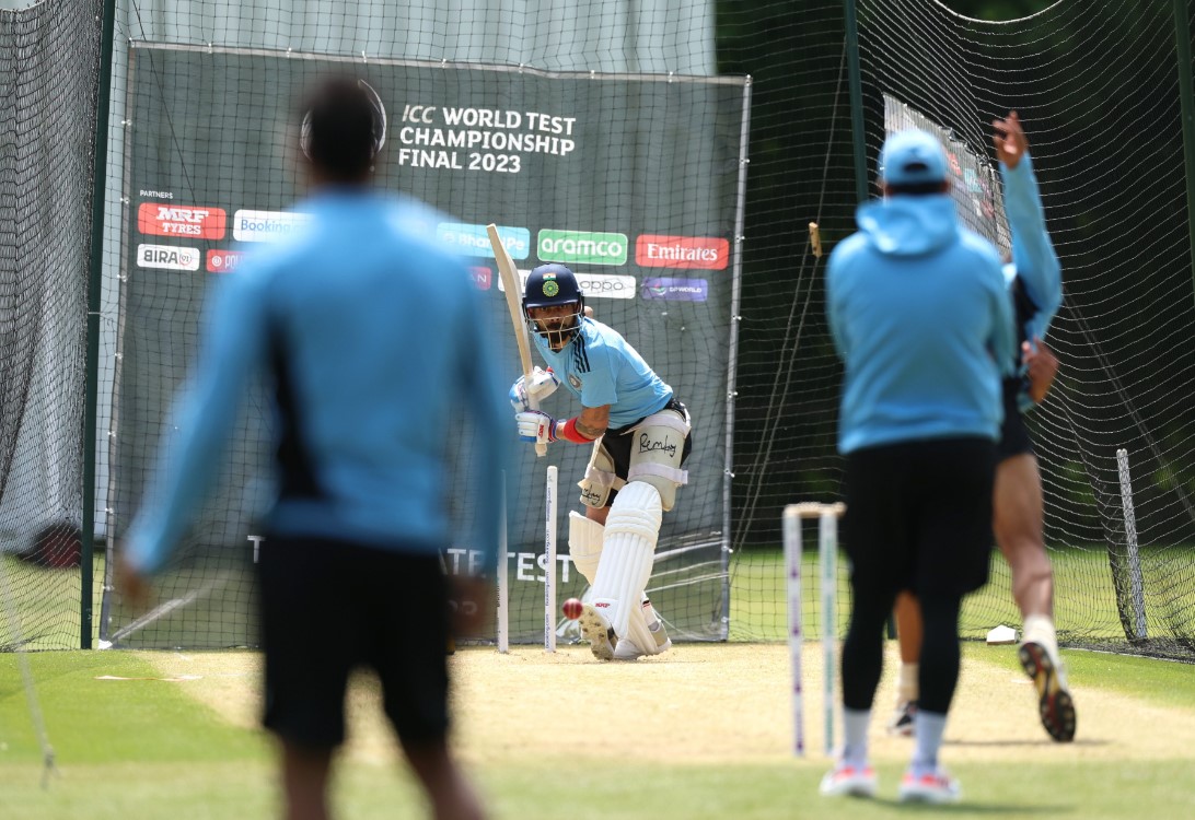 India are amping up their preparations ahead of the WTC 20223 final! India are amping up their preparations ahead of the WTC 20223 final!