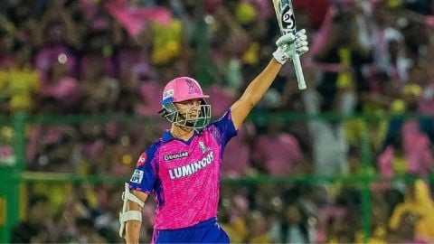 Yashasvi Jaiswal has the fastest fifty in the history of the IPL in just 13 balls