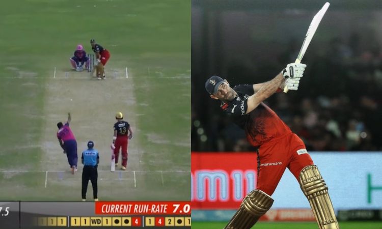 Cricket Image for WATCH: मैक्सवेल ने निकाली अश्विन की हेकड़ी, खड़े-खड़े दे मारा 98 मीटर लंबा छक्का