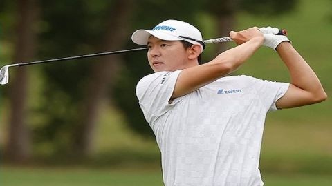 Golf: South Korea's Noh fires 60 for three-shot lead at Byron Nelson