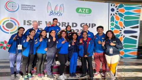 Hriday Hazarika, Nancy win first senior World Cup medals with silvers in Baku