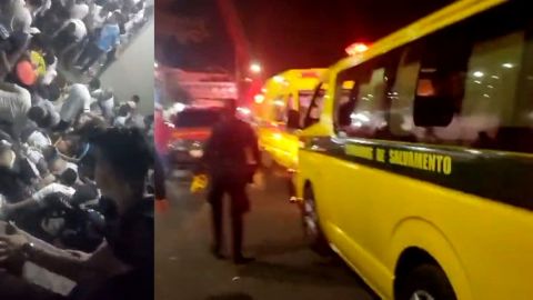 Nine killed in stampede at soccer stadium in El Salvador