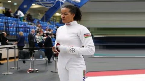 Olympics Kenya: German-born fencer Ndolo is part of Paris 2024 plans
