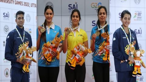 KIUG 2022: Siva Sridhar excels with 7 gold as Jain University tops medals tally