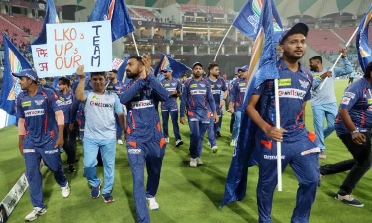 Cricket Image for WATCH: मुंबई को हराने के बाद लखनऊ की टीम ने फैंस को कहा शुक्रिया,  दिया लैप ऑफ ऑनर