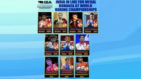 Men's World Boxing Chempionship: Deepak, Hussamuddin and Nishant assure record three medals for Indi