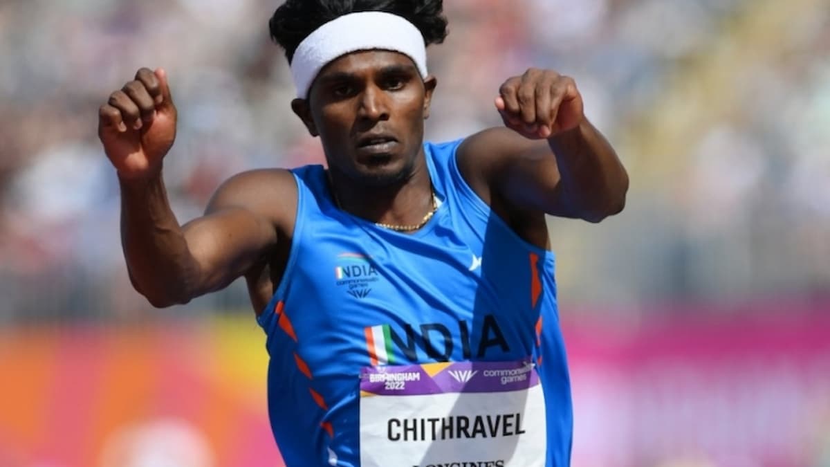 Praveen Chithravel Sets National Record In Triple Jump In Cuba 
