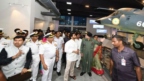 Sea Harrier Museum inaugurated on Vizag beach