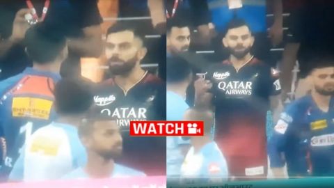 Watch Naveen Ul Haq Denied To Talk With Virat Kohli, LSG vs RCB