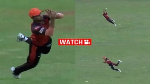 Watch - Nitish Reddy Grabs A Stunning Catch To Dismiss Mi Captain Rohit Sharma Ipl 2023!