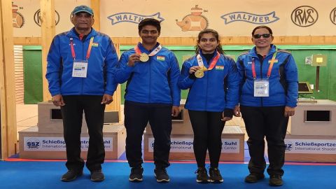 Junior World Cup Shooting: Abhinav, Gautami win India's second gold at Suhl Junior World Cup