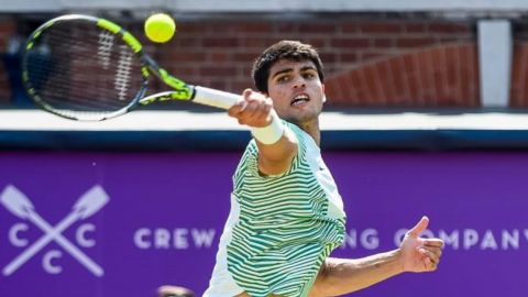 अल्कराज ने ग्रास कोर्ट पर अपना पहला खिताब जीता