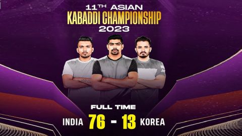 Asian Kabaddi C'ship: India begin title defence with two consecutive wins