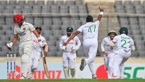 Bangladesh Register Historic 546-Run Win Over Afghanistan In Dhaka Test