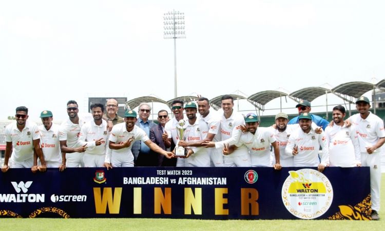 बांग्लादेश क्रिकेट टीम ने दर्ज की 21वीं सदी की सबसे बड़ी टेस्ट जीत, अफगानिस्तान को 546 रनों से हराया