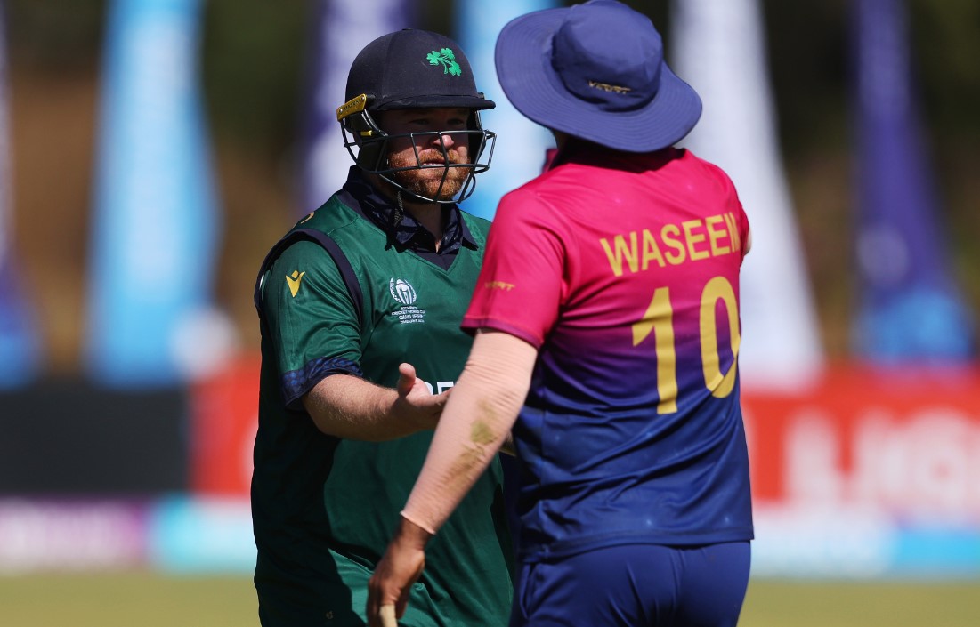 CWC 2023 Qualifiers: Paul Stirling's big hits in the end help Ireland set a massive target for UAE! CWC 2023 Qualifiers: Paul Stirling's big hits in the end help Ireland set a massive target for UAE!