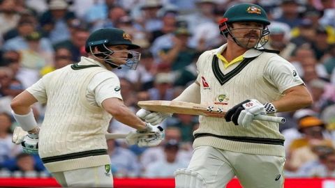 Smith unbeaten, Australia set big score on day one