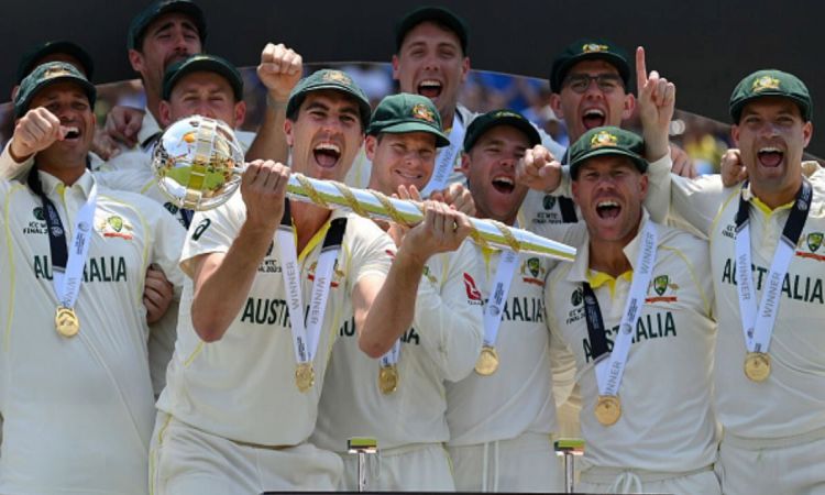 Cricket Australia congratulates its team on winning the WTC final