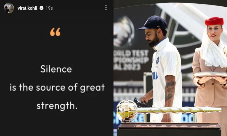 Silence Is The Source Of Great Strength: Kohli's Cryptic Message After WTC Final Defeat