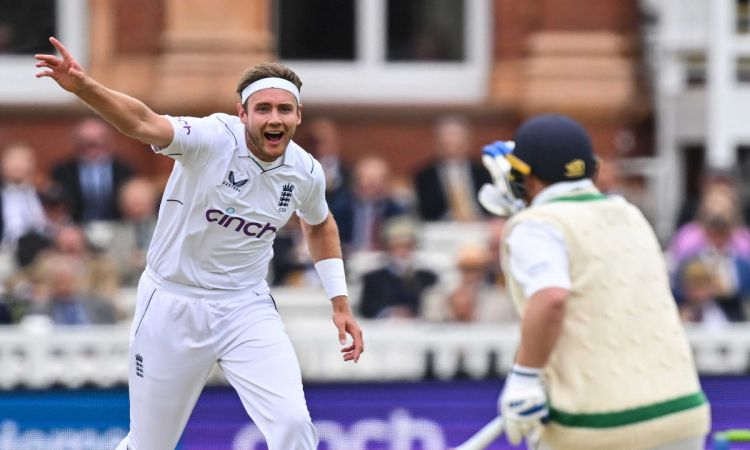 Stuart Broad puts England on top against Ireland in the one-off Test