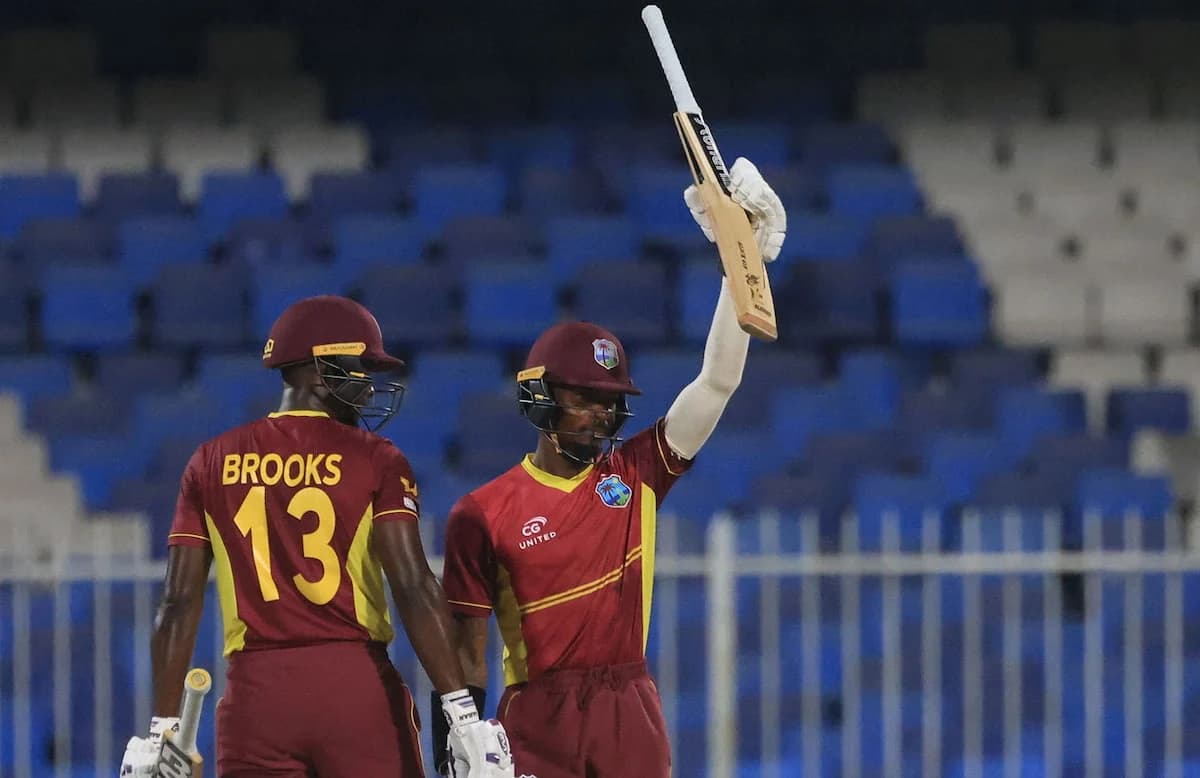 UAE Vs WI: Athanaze Smashes Joint-Fastest Fifty On ODI Debut, Equals Krunal's Record