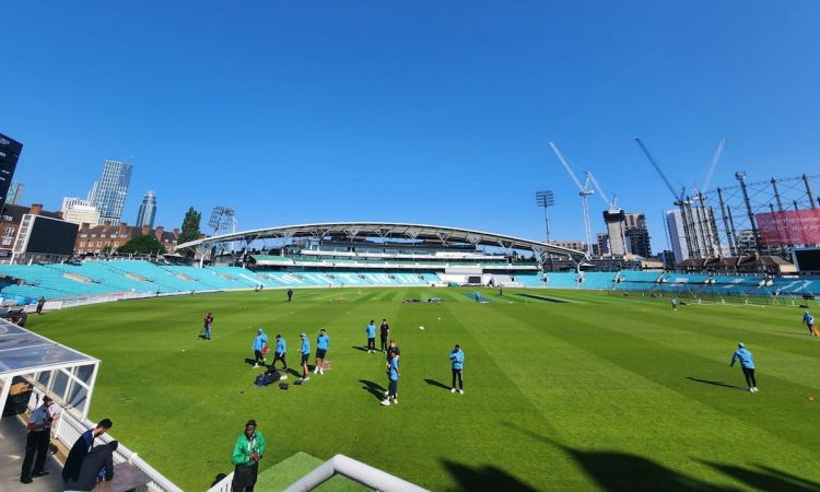 India begin practice at The Oval for marquee tie against Australia