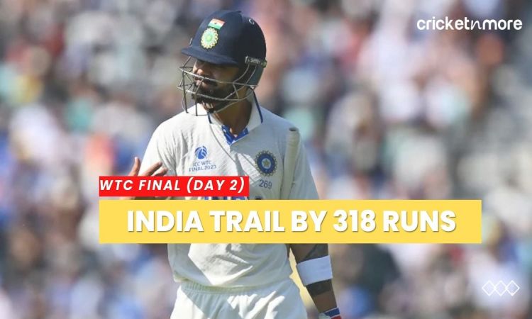 WTC Final: भारतीय टीम की बल्लेबाजी हुई फ्लॉप, ऑस्ट्रेलिया गेंदबाजों के आगे दूसरे दिन 151 रन पर गिरे 