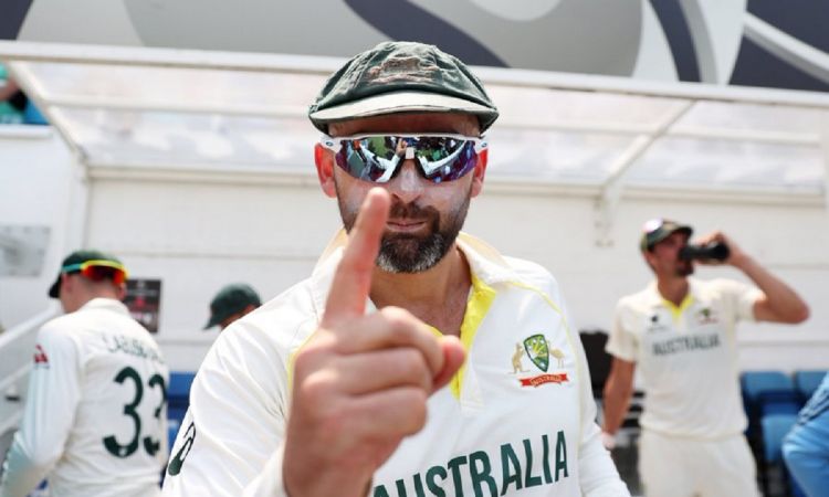 Nathan Lyon becomes the first bowler to play 100 consecutive Test matches for a team