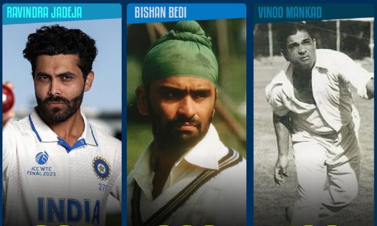 Ravindra Jadeja Breaks Bishan Singh Bedi's Record to become the most successful left-arm spinner for India in Test